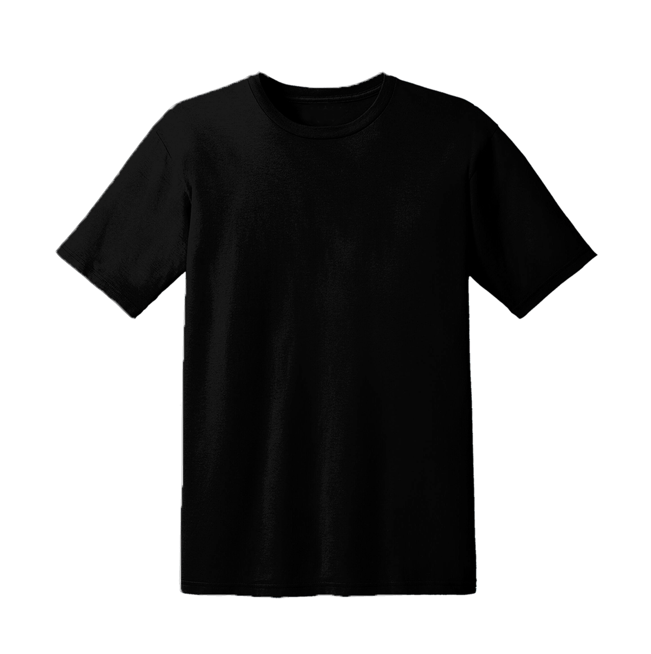 black basic tshirt