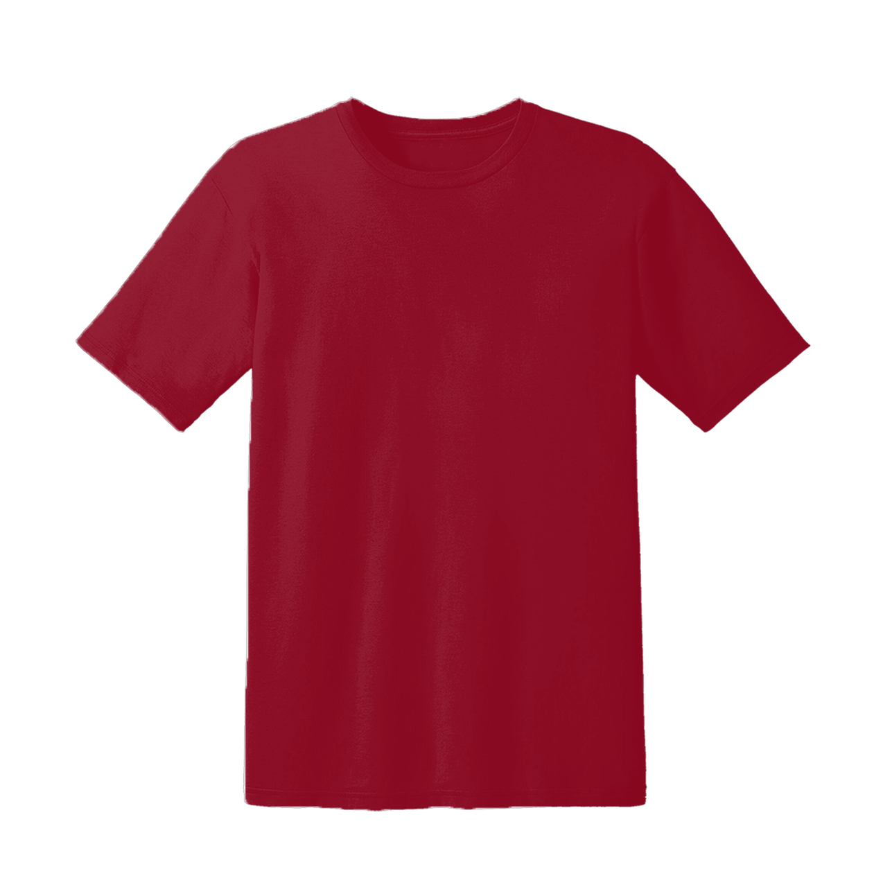 red basic tshirt